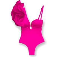 New Women`s One Piece Swimsuit Sexy Ruffle One Shoulder Swimwear 2024 Style Swimming Trunk For Women Clothing Outfits