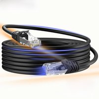 50M 30M 20M Ethernet Cable Cat6 Network Cable Patch Lan Cable 26AWG RJ45 for PS 5 Router PC Computer Internet Outdoor Cable CAT6