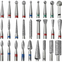 Nail Drill Bits Best Diamond Burrs Grinding Bits Accesories for Gel Nail Polish Manicure Nails Art Tool Shank Carving Polishing