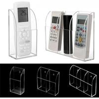 Acrylic Remote Control Holder Bedside Audio-Video Remote Control Shelving Suitable for Organizer Supplies