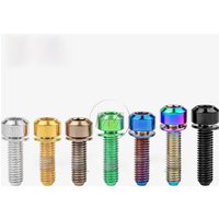 AliExpress Wanyifa Titanium Bolt M5x16mm M5x18mm M5x20mm Socket Head Screw with Washer for Bicycle Stem