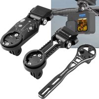 AliExpress cycle zone Road Bike Computer Extended Mount Bike Stopwatch Speedometer Mount Holder Carbon Fiber Bicycle Code Table Rack for Garmin Gopro