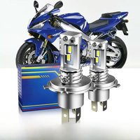 1pc/2Pcs Motorcycle Headlights For Yamaha R1 1998 1999 2000 2001-2003 Super Bright White 12000lm H4 HS1 LED Headlamp Bulb CANbus