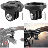 Bike Sport Camera Mount Aluminum Alloy Computer Mount Stable Cycling Front Light Bracket Camera Stand for Garmin Edge Interface