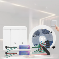 Horse Racing LED Strip Light DC 24V WS2811 IC RF Running Water Wave Chasing LED Tape Ribbon Lamp 20M 25M 30M for Room Decoration