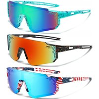 AliExpress ELAX 3 Pairs Age 5-16 Youth Baseball Sunglasses UV400 Boys Girls Glasses Outdoor Sport Cycling Goggles Children Kids Softball Shades