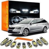 LED Bulb Interior Light Kit For Skoda Octavia Superb Fabia 1 2 3 MK1 MK2 MK3 A5 A7 1U 1Z 5E 3U 3T 3V Rapid Yeti Accessories