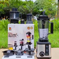 220V 3L Blender 6 in 1 Stainless Steel Icebreaker Large Capacity Wall Breaker Meat Grinder Juicer Household Commercial Salad