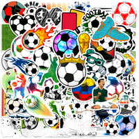 AliExpress GOGOTU 10/30/50PCS Cool Soccer Football Stickers Sports Cartoon Decals Waterproof Decoration Laptop Phone Car Bike Motorbike Skateboard