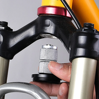 AliExpress VODOOL For Apple AirTag Bike Mount Bicycle Front Fork Down Tube Bracket Anti-theft Airtag Tracker Holder Case Bike Headset Cap Cover