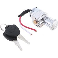 AliExpress NONE 1pc New Universal Battery Chager Mini Lock with 2 keys For Motorcycle Electric Bike Scooter E-bike Electric Lock