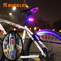 BUCKLOS LED Bike Light USB Rechargeable Bicycle Taillight Super Bright Bicycle Rear Lamp Waterproof Bike Tail Light