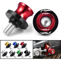 Motorcycle Swingarm Spools M6 Rear Stand Screws Sliders For Yamaha YZF R1 1999-2018 2003 2004 2005 2006 2007 2008 2009 2010