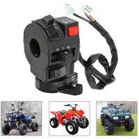 AliExpress NONE 22mm Motorcycle ATV Switch Kill Start Light Choke Switch Button Left Handlebar Switch for 50-125cc PIT ATVs Quad Dirt Bike