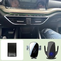 Car Mobile Phone Holder For Skoda Octavia PRO 2021-2024 Car Special Bracket Base Support Wireless Charging Bracket Accessories
