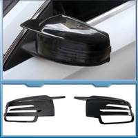Side Mirror Cap Covers For Mercedes Benz W176 W246 W212 W204 C117 X156 X204 W221 C218 A B C E S CLA GLA GLK Class Black Replace