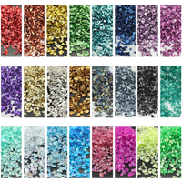 Broken Glass Stones Resin Fillings Beads Crystal UV Epoxy DIY Crafts Nail Art Decorations Handmade Jewelry Making Mold