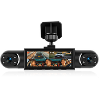 Podofo 3.16 Inch Car Dash Cam 1080P & 3*480P Car Recording Camera Car DVR For Car Revesing Front Left Right Rear View Camera