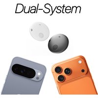 Smart Air Tags Android Tag Location Find Hub Tag Key Finder Tracker Locator Find My Tag for Apple and Google Dual System