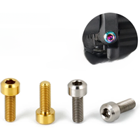 AliExpress DEEMOUNT M5X14mm Titanium Fixed Bolts for mtb Road Bike Thumb Shifter M4 Hex Socket Ti Brake Lever Screws Fastener Bicycle Accessories