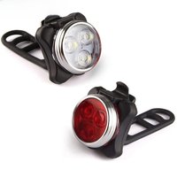 AliExpress cycle zone Cycling Bike Taillight With USB Rechargeable Bicycle Tail Clip Light Lamp Bike Light Luz Bicicleta Bicycle Accessories