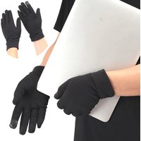 AliExpress RFZLPG 1pair Men Black Thin Thermal Gloves Touch Screen Outdoor Non-Slip Driving Cycling Warm Gloves Windproof Resistant Anti-skid