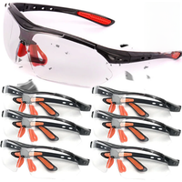 AliExpress 1/6PCS Safety Goggles Eye Glasses for Cycling Working Women Men Clear Eye Sand Prevention Anti-Splash Wind Dust Proof Eyewears
