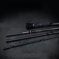 BONE COMBAT BEAST TRAVEL EDITION 4 Piece Fishing Rod Max Bait 100G Portable Rod For Monster With Pouch