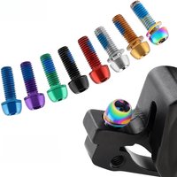 AliExpress MUQZI 6pcs M6x17mm Disc Brake Caliper Bolts Bike Stem Bolt MTB Crank Arm Screw With Washer Bicycle Parts