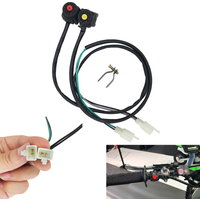AliExpress Universal ATV Motorcycle Dual Sport Dirt Quad Start Horn Kill Off Stop Switch Button Motorbike Accessories Dirt Pit Bike