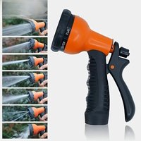 Multi functional car washing water gun, garden watering water gun nozzle, garden showerhead wholesale, household water gun