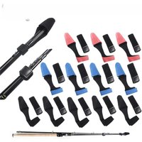 1-5PCS Fishing Rod Tie Tip Cover High Elasticity Tape Protective Sleeve Fishing Rod Pole Protector Case Fishing Tackle Accessori