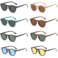 AliExpress KLASSNUM Retro Round Polarized Sunglasses Men Women Fashion Vintage Driving Glasses Outdoor Travel UV400 Shades Goggles Cycling Glasses