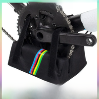AliExpress NOOYAH Bike Bag for Crankset Protective Pad Bike Chainring Protector MTB Road Bike Accessories Bottom Bracket Transport Support