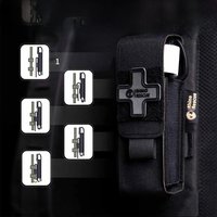 Rhino Rescue Tactical Tourniquet Pouch Holder Molle Tourniquet Case Trauma Medical Shear IFAK Pouch