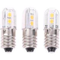 AliExpress NONE E10 Led Bulb 6V 12V 24V Upgrade Bulbs 4LED Lamp Replacement For Torch Indicator Bulb Headlight Motor Bicycle LED Bulbs