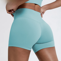 AliExpress hearuisavy Hearuisavy Running Sports Shorts Women Buttock Lift Gym Leggings Women Cycling Slim Fit Workout Shorts High Waist Yoga Shorts