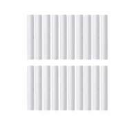 A4 Thermal Paper 20 Rolls Thermal Printing Paper 210*30mm for A4 Wireless Bluetooth A40/X8 Printer Paper Roll