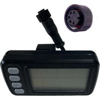 AliExpress NONE LCD C300 Display Intelli Electric Bike equip(customized) Moni 5Pins nector e-Bike Speeder Replacement Parts Panel Bafang Kits