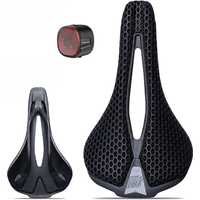AliExpress enlee ENLEE Bicycle 3D Printed Saddle Ultralight Carbon Fiber Road Mountain Bike Nylon Cushion Comfortable 3D MTB Saddle Seat