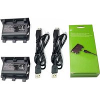 1/2pcs Rechargeable Battery Pack with USB Charging Cable for XBOX ONE Wireless Controller Gamepad Joypad Backup Battery 2400mah