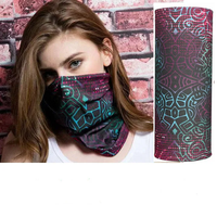 AliExpress NONE Magic headband Neckerchief Microfiber Face Scarf For Men Women Versatility pirate Cap Cycling Elastic snood scrunchie Balacava