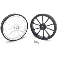 AliExpress Litepro 100mm Widening Easywheel For Brompton Birdy Folding Bike Rear Rack Easy Wheel Aluminum Alloy Bicycle Rear Carrier Wheel