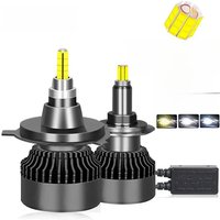 OVEHEL H4 H7 LED H1 3400000LM 2600W Canbus Car Headlight Bulb 360 HB3 HB4 9012 HIR2 D1S D2 Led H11 9006 9005 Fog Lamps 6000K 12V