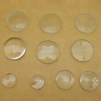 30mm 40mm 50mm Glass Double Convex Concave Glass Lens Focal Length 50mm 75mm 100mm 150 mm 300mm Optics DIY Projector