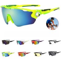 AliExpress NONE Cycling Eyewear 8 Clolors Outdoor Sports Sunglasses Men Women Cycling Glasses MTB Glasses Road Riding Bike Sunglasses Goggles