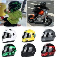 AliExpress New children's motorcycle helmet safety full-face helmet mountain bike ATV full-face helmet four-season outdoor sports riding