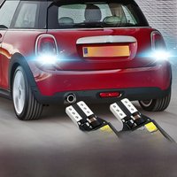 2pcs W16W T15 921 912 LED Canbus Reverse Light Bulbs On Car White 12v Back Up Lamp Diode For Mini Cooper R50 R53 R52 R56 R57 R58