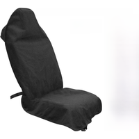 2/4PCS Car Seat Protective Cover Antifouling Car Seat Towel Protector with Adjustable Elastic Strap Non-slip Breathable 29.5*56"