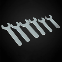 AliExpress HUXUAN Single Head Open End Wrench 4-30mm Opening Single-end Thin Small Wrench Dual-purpose Wrench for Bicycle Motorcycle Repair Tool